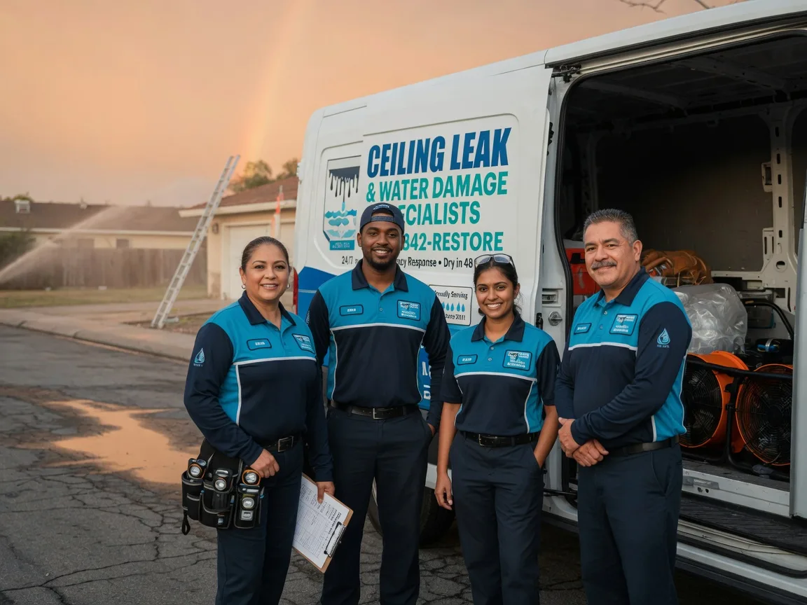 Ceiling Leak Cleanup company in Morton, TX