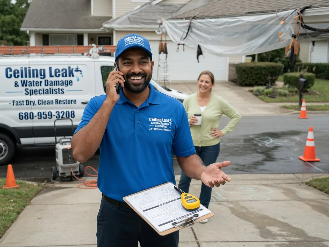Ceiling Leak Cleanup Morton, TX FAQs